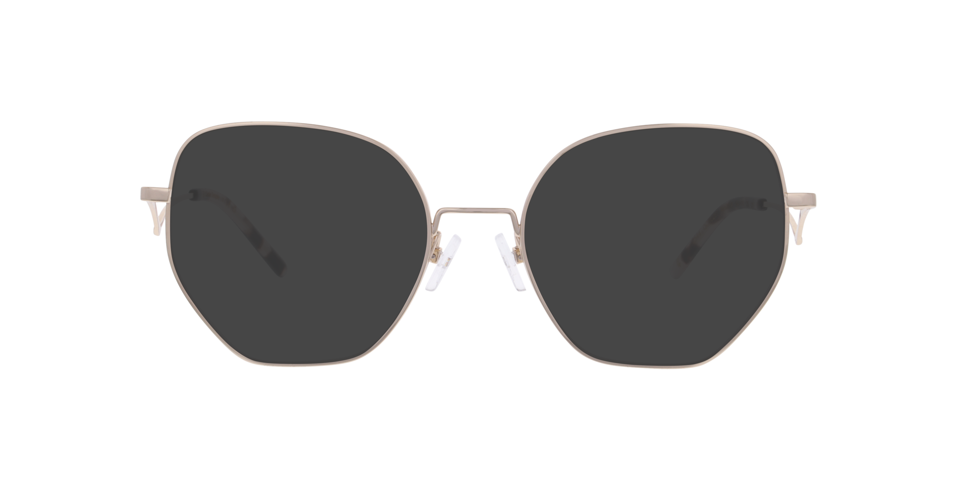 Marika Gold TitanEyeglass Frames von B24, mit getönten Gläsern