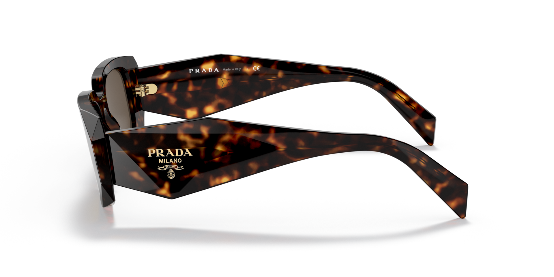PR 17WS Tortoise AcetatSunglass Frames von B24, Seitenansicht