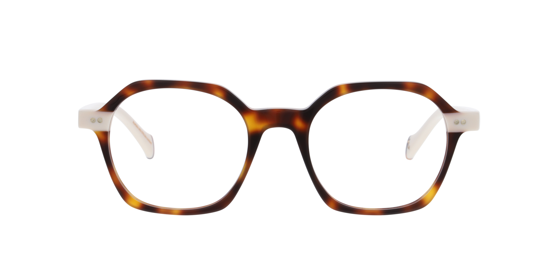 Cream On Havana Solin -  Acetate Brillen