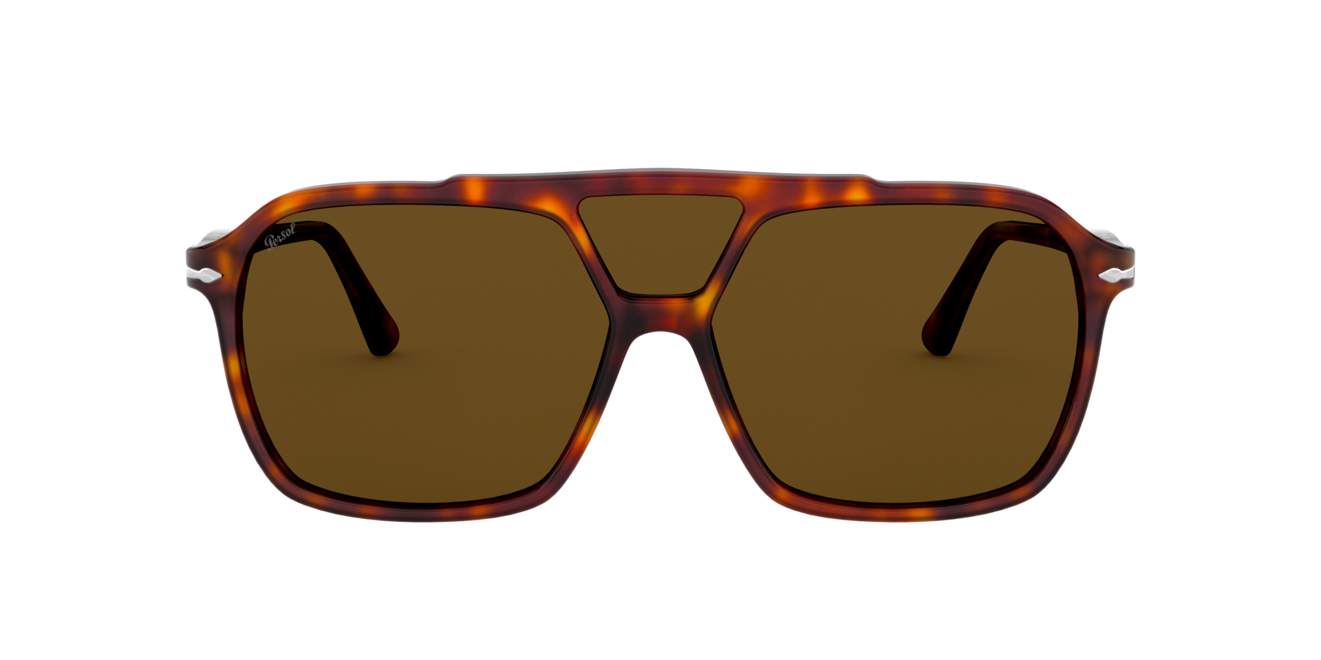 PO3223S Havana AcetatSunglass Frames von B24, Vorderansicht