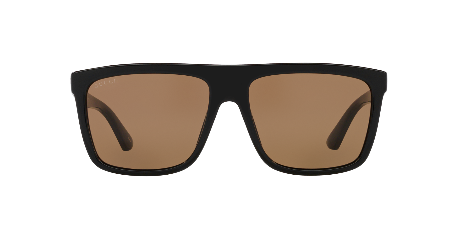 GG0748S Glänzendes Gold KunststoffSunglass Frames von B24, Vorderansicht