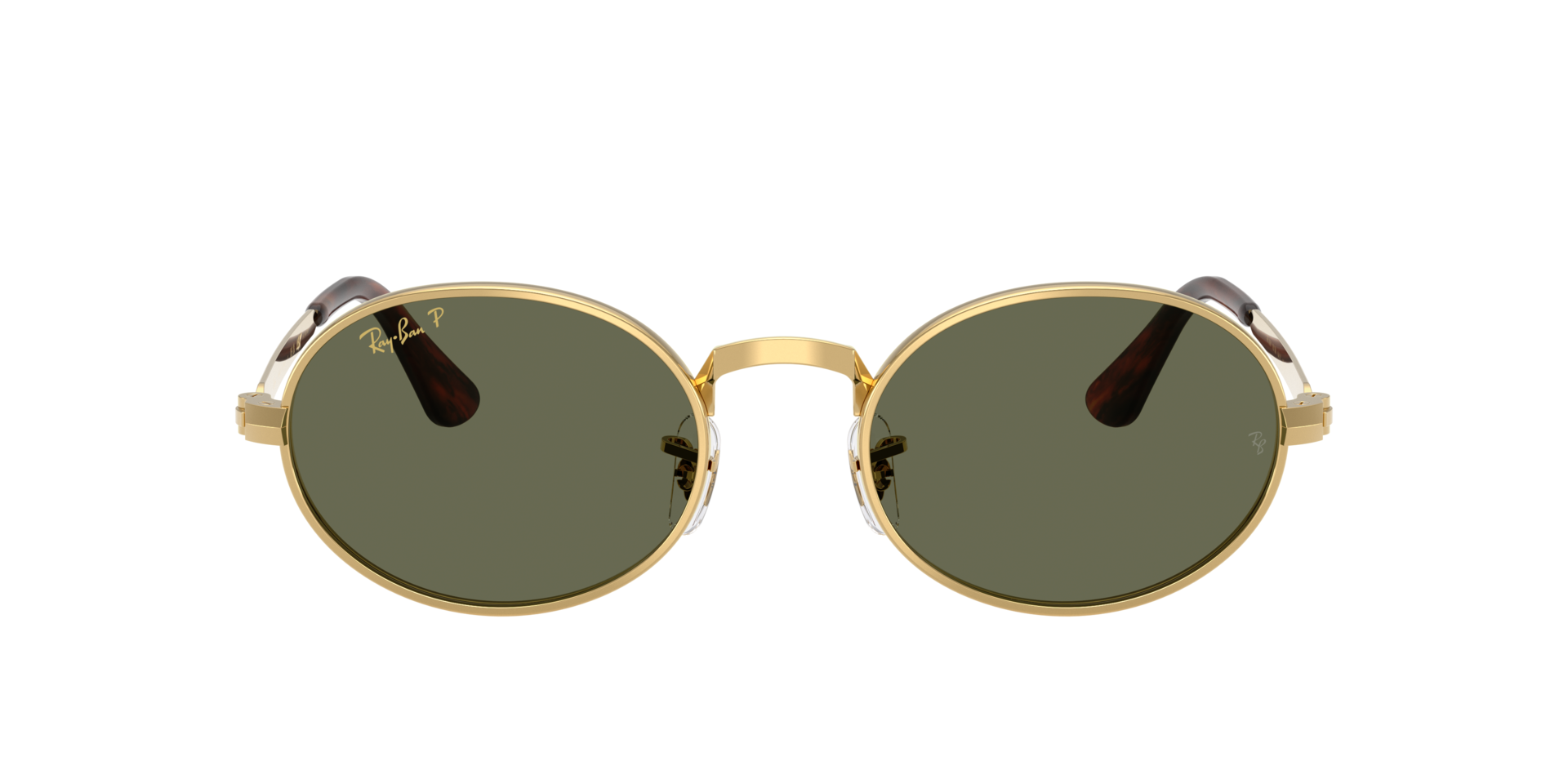 RB3931 Arista goud MetaalSunglass Frames van B24, met getinte lenzen