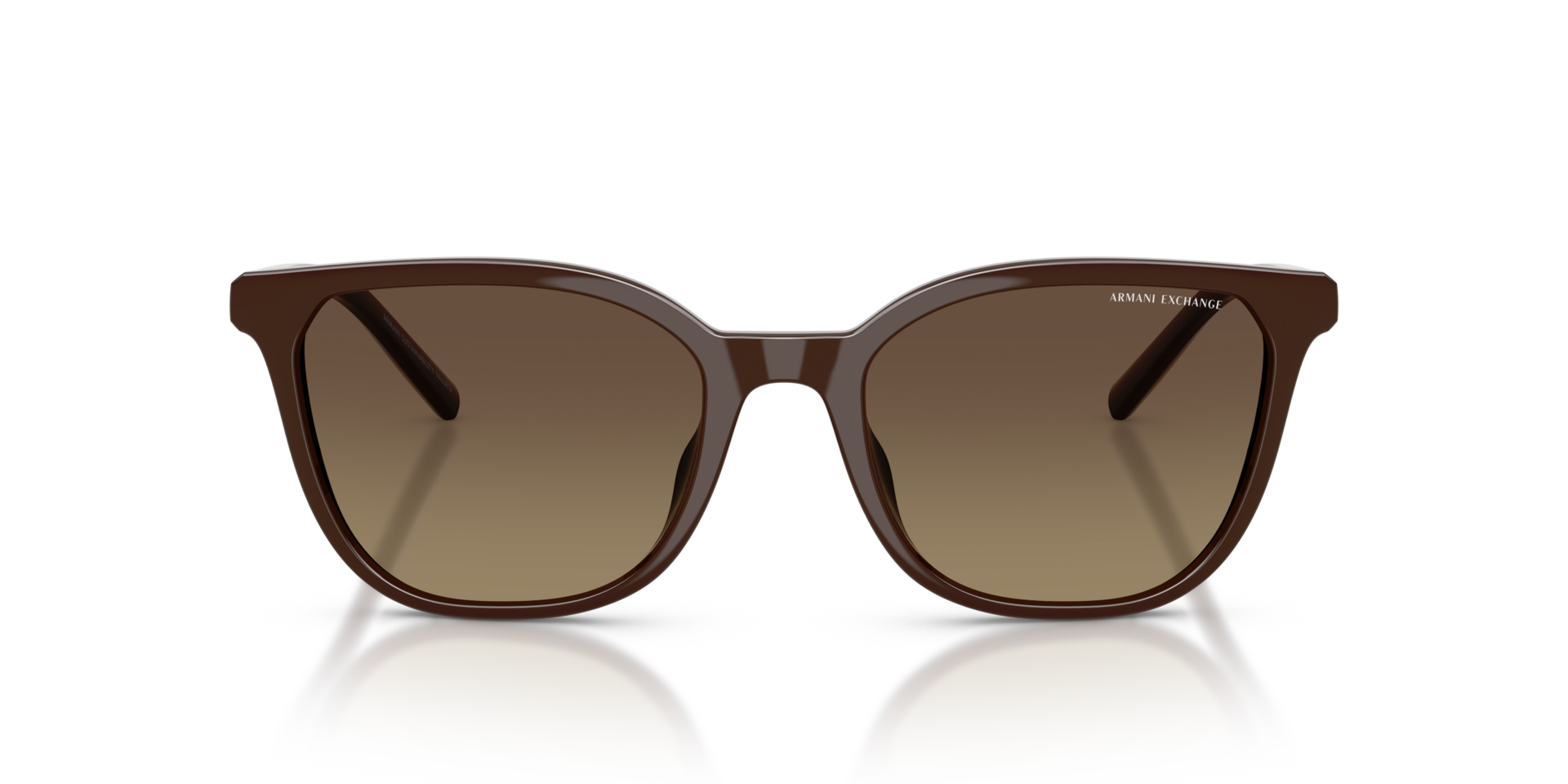 AX4168SU Dunkelbraun glänzend KunststoffSunglass Frames von B24, Vorderansicht
