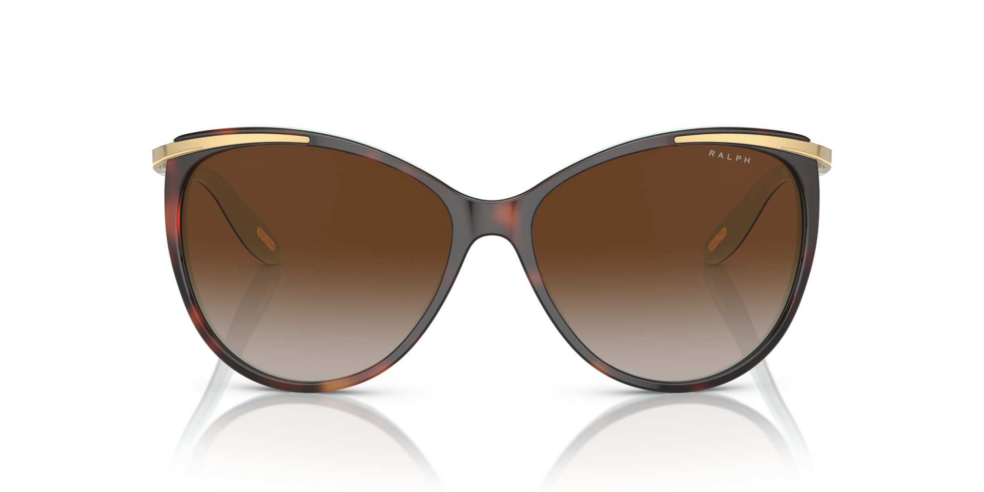RA5150 Havana On Acquamarine AcetatSunglass Frames von B24, Vorderansicht