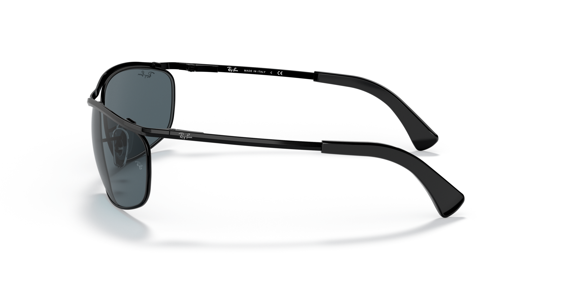 RB3119 Schwarz MetallSunglass Frames von B24, Seitenansicht
