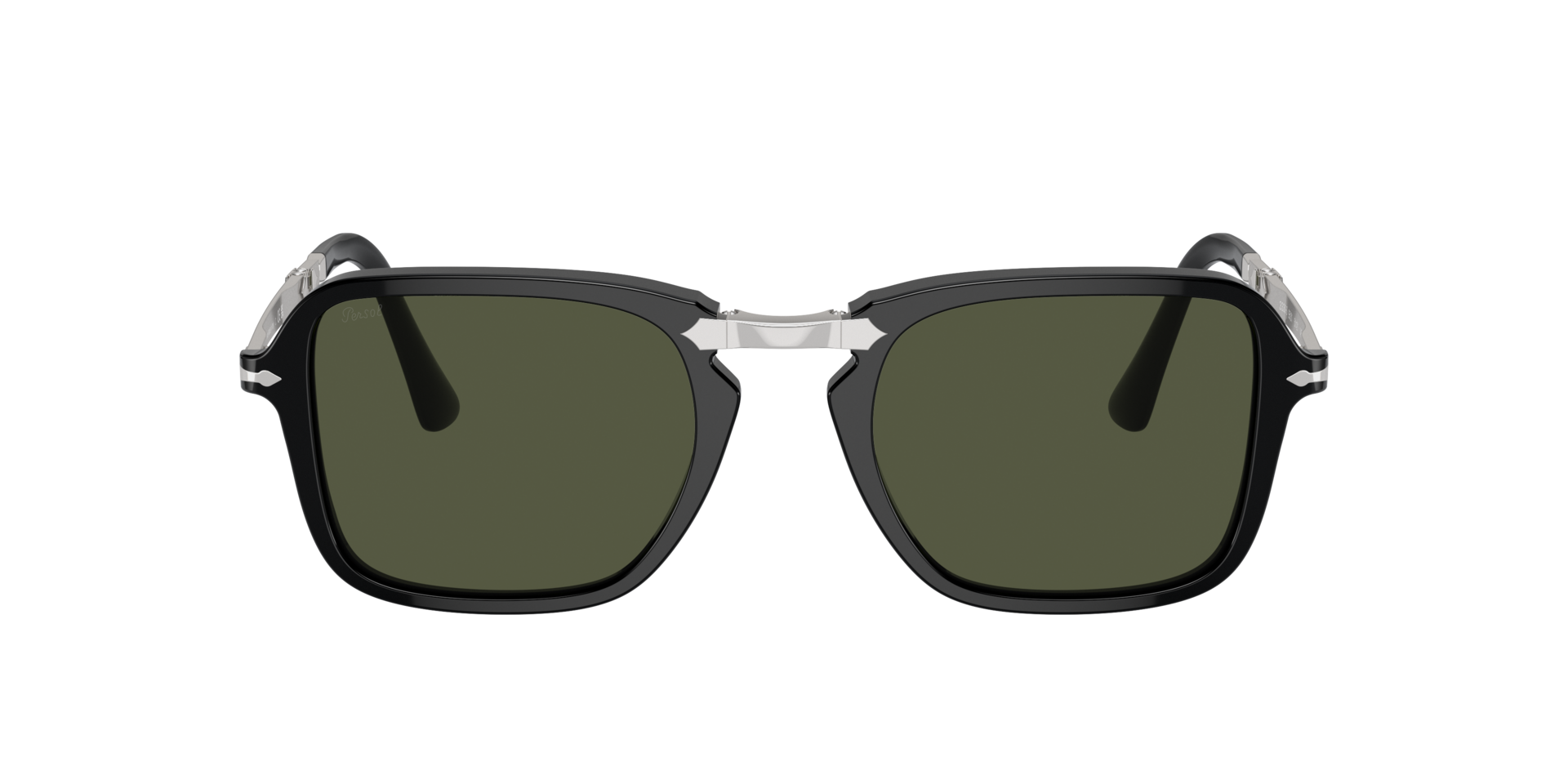PO3330S Schwarz AcetatSunglass Frames von B24, mit getönten Gläsern