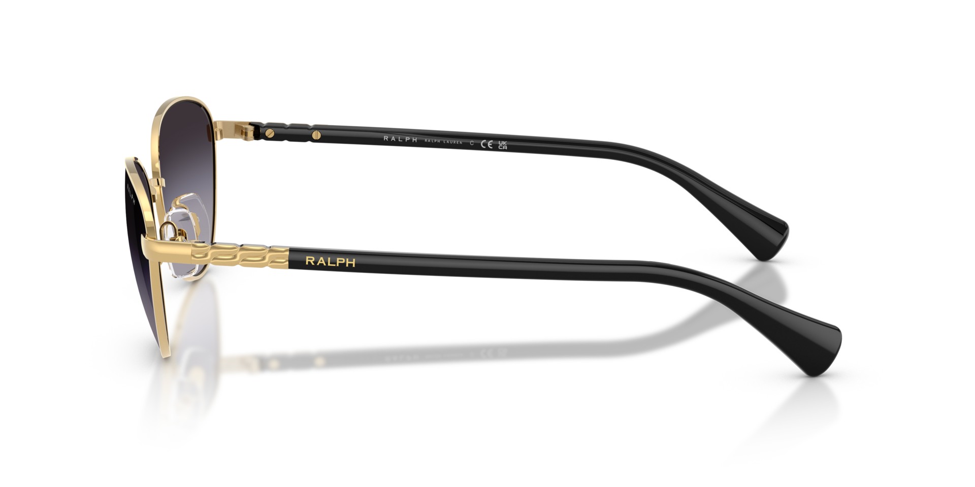 RA4150 Gold MetallSunglass Frames von B24, Seitenansicht
