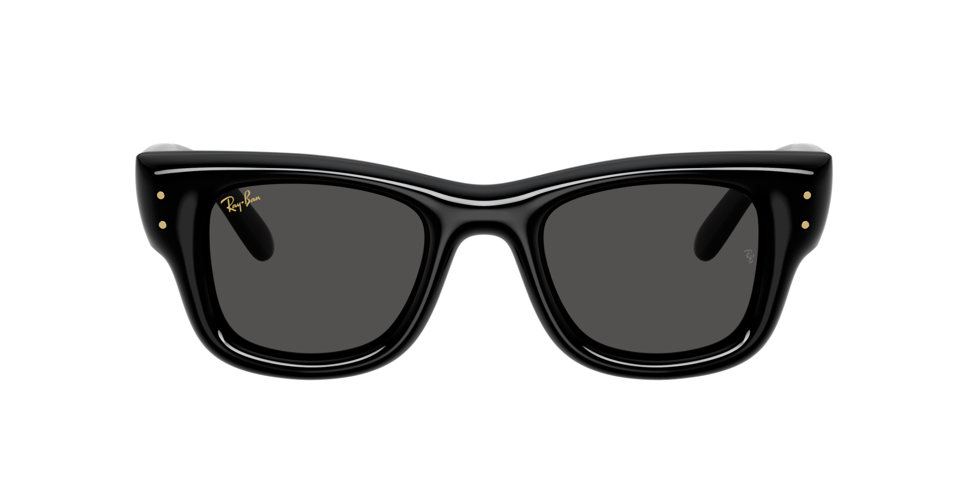 RB4940 Zwart KunststofSunglass Frames van B24, met getinte lenzen