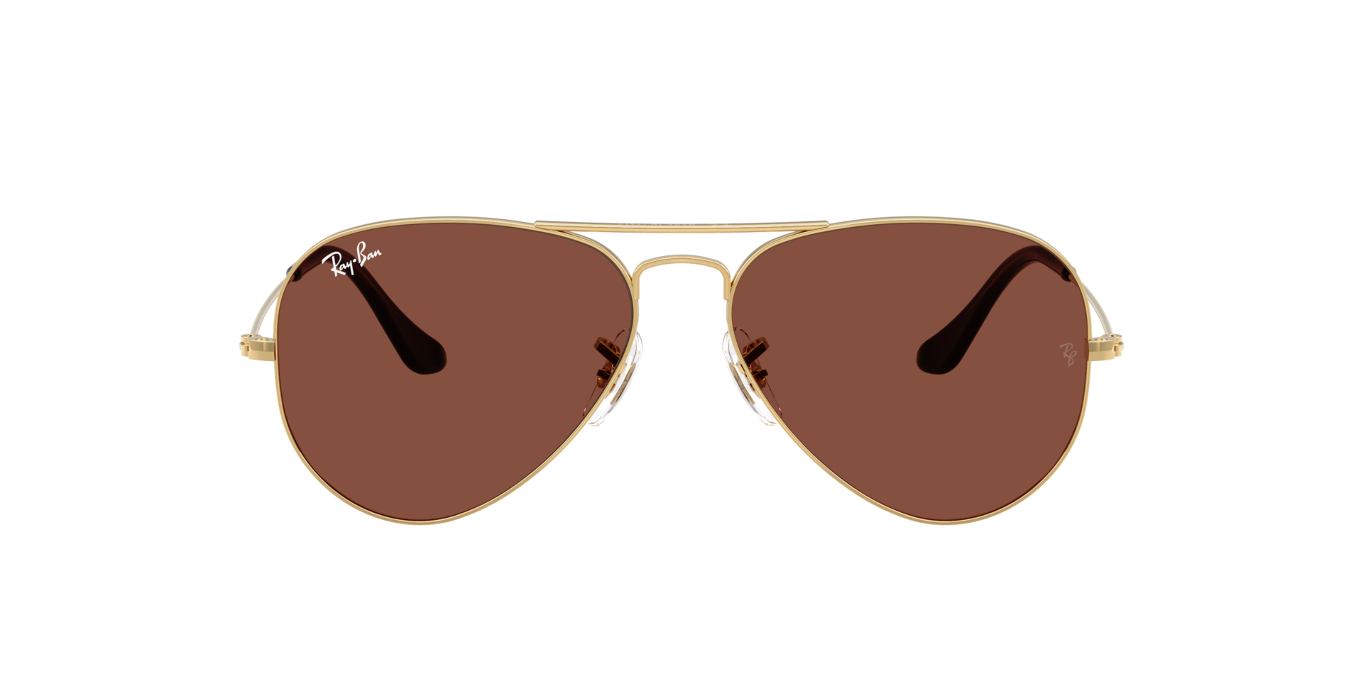 RB3025 Arista goud MetaalSunglass Frames van B24, met getinte lenzen