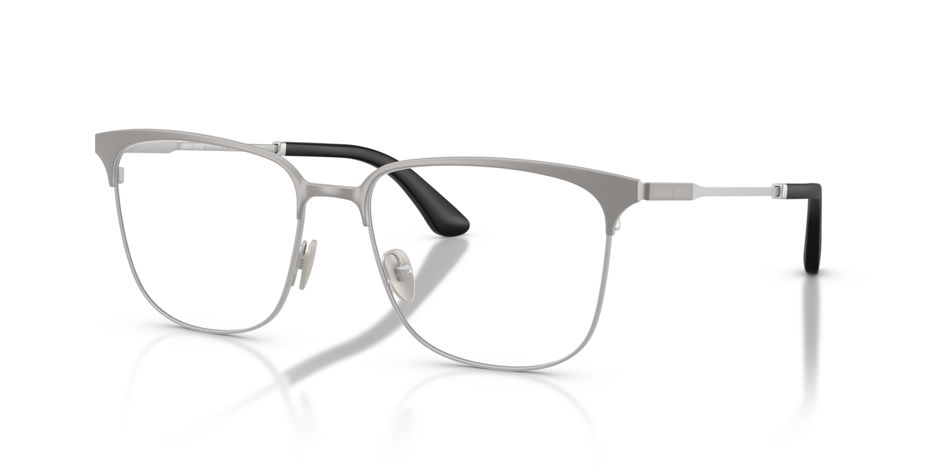 AR5163 Matt Gunmetal MetallEyeglass Frames von B24, Dreiviertelansicht