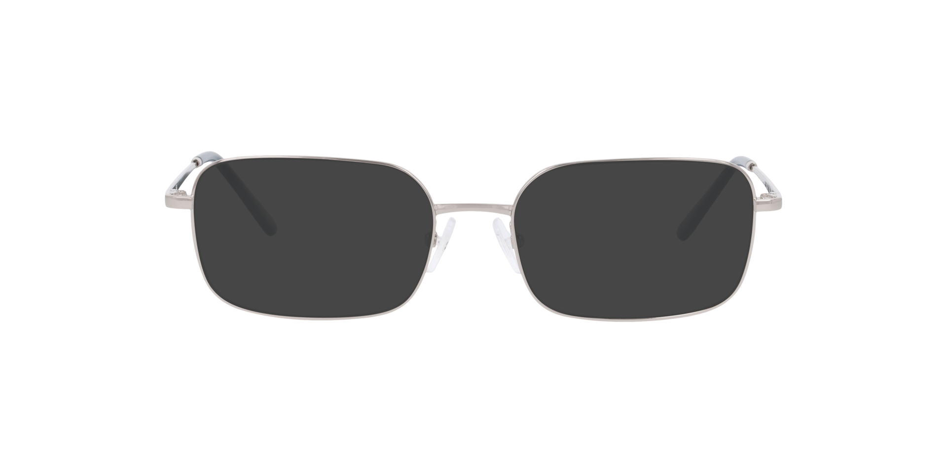 Tennessee Silber MetallEyeglass Frames von B24, mit getönten Gläsern