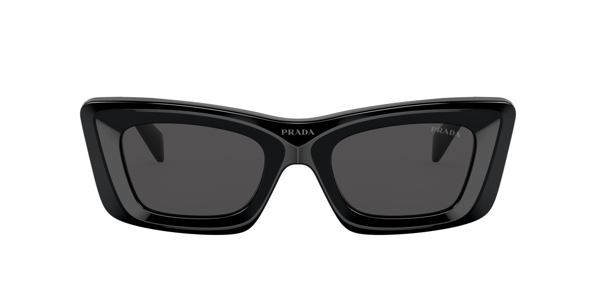 PR 13ZS Schwarz AcetatSunglass Frames von B24, mit getönten Gläsern