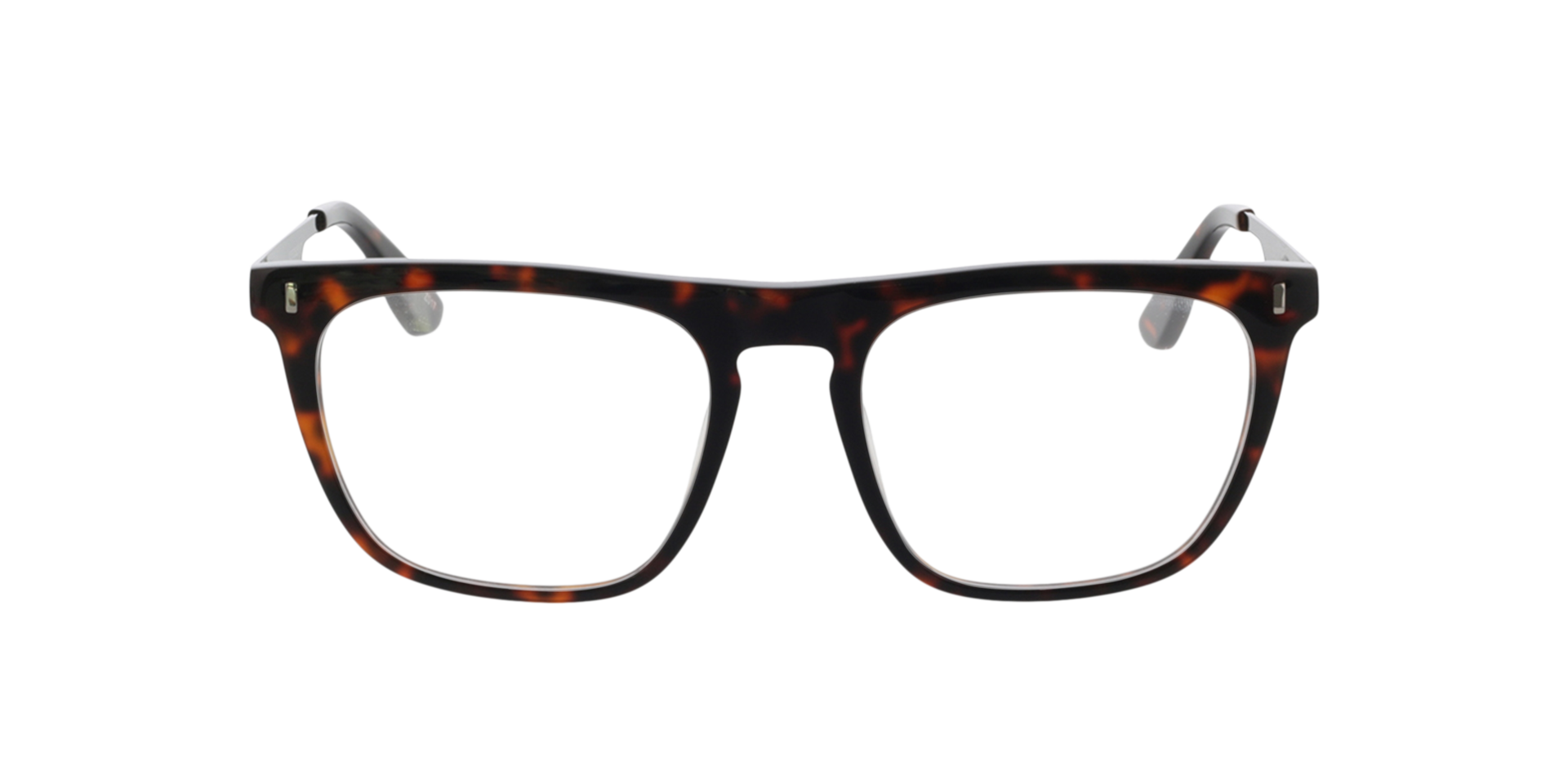 Rufus Havana AcetaatEyeglass Frames van B24, Vooraanzicht