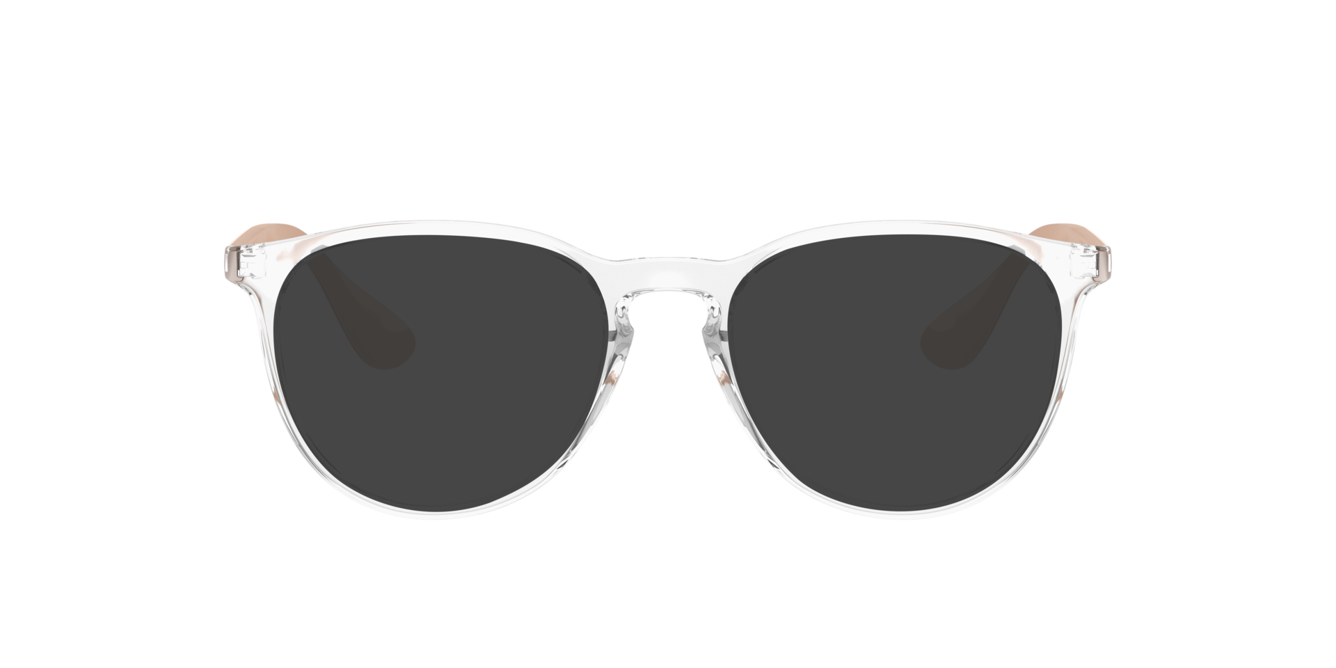 Erika Optics Transparent KunststoffEyeglass Frames von B24, mit getönten Gläsern