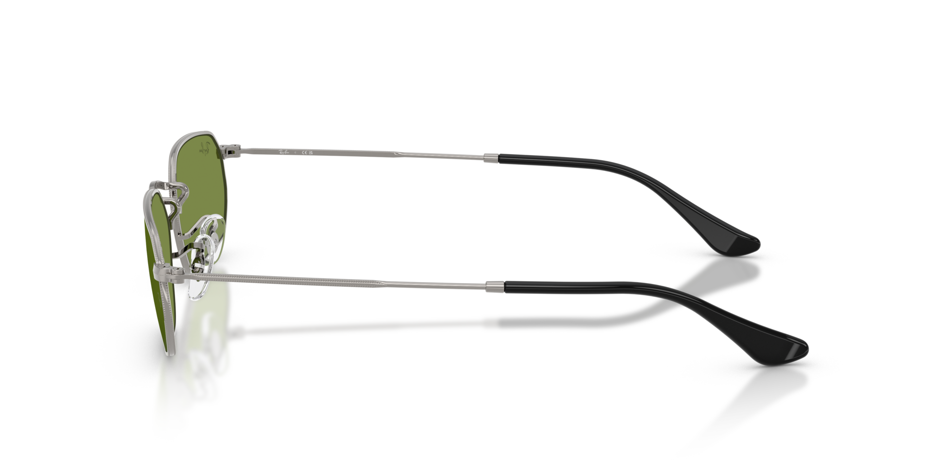 RB3947 Staalgrijs MetaalSunglass Frames van B24, Zijaanzicht