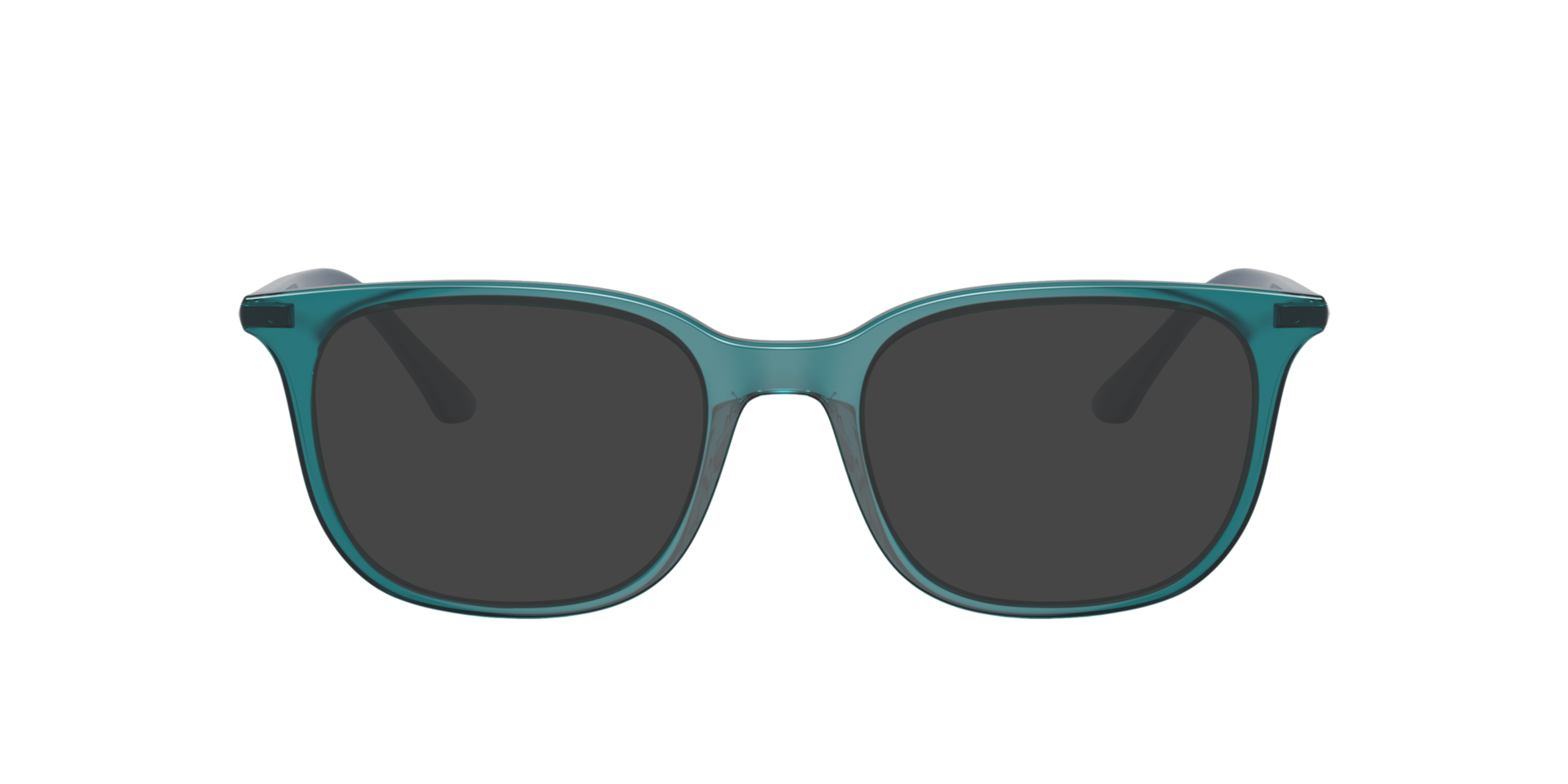 RB7211 Transparant Turquoise KunststofEyeglass Frames van B24, met getinte lenzen