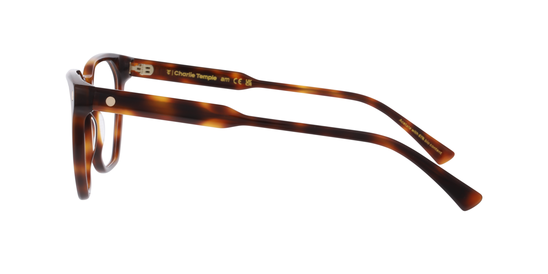 Mirevalo Havana AcetatEyeglass Frames von B24, Seitenansicht