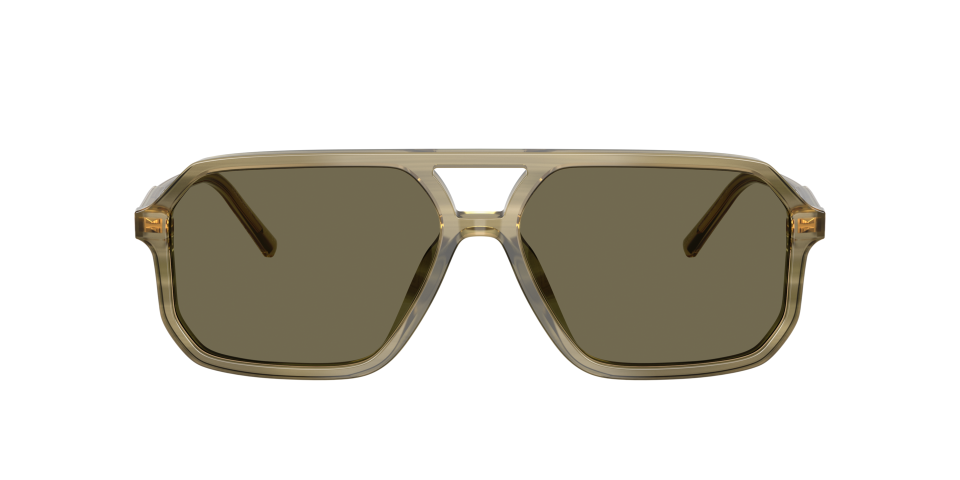 Green On Striped Green DG4541 -  Acetate Sonnenbrillen