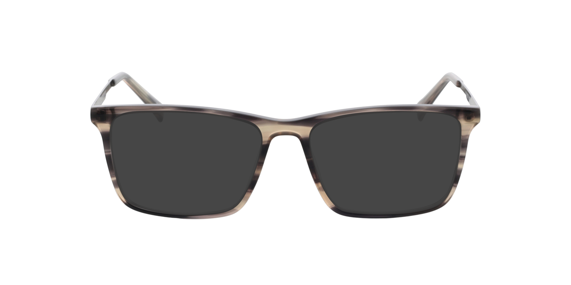 Aaron Grey Horn  &  Matt Gun AcetatEyeglass Frames von B24, mit getönten Gläsern