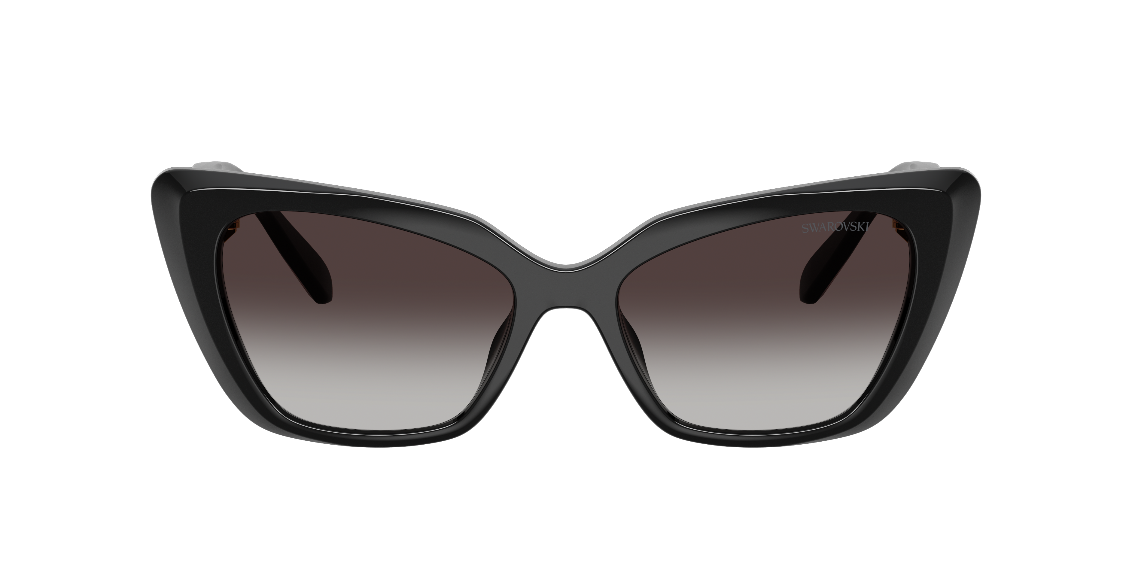 Swarovski 0SK6047 Damen-Sonnenbrille Vollrand Cat Eye Kunststoff-Gestell, schwarz - Bild 8