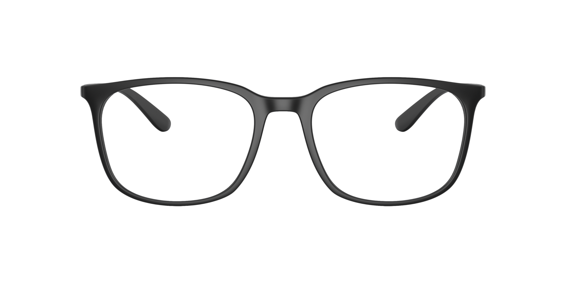 RB7199 Zwart KunststofEyeglass Frames van B24, Vooraanzicht