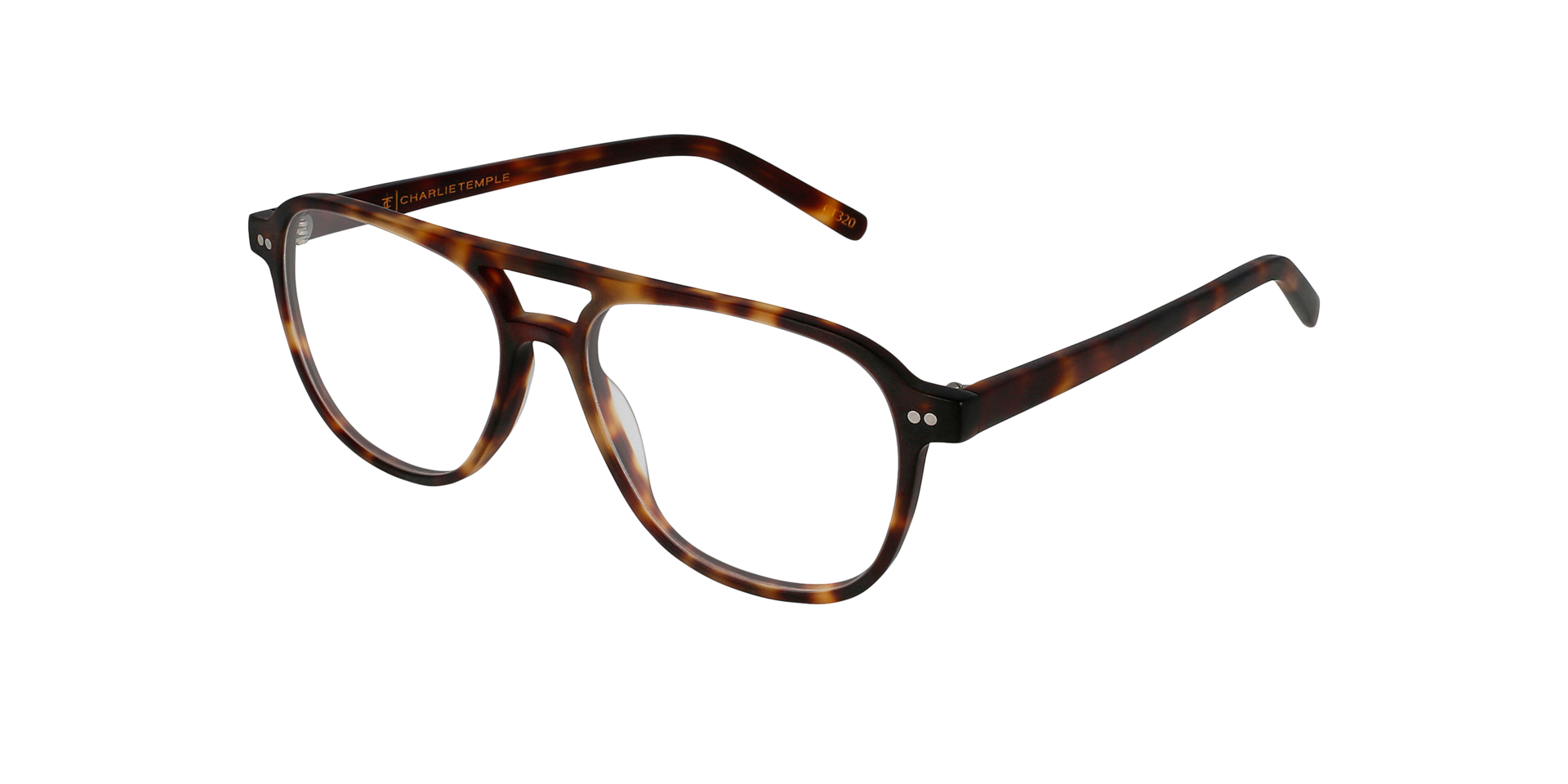Wilker Moonlight Tortoise AcetatEyeglass Frames von B24, Dreiviertelansicht