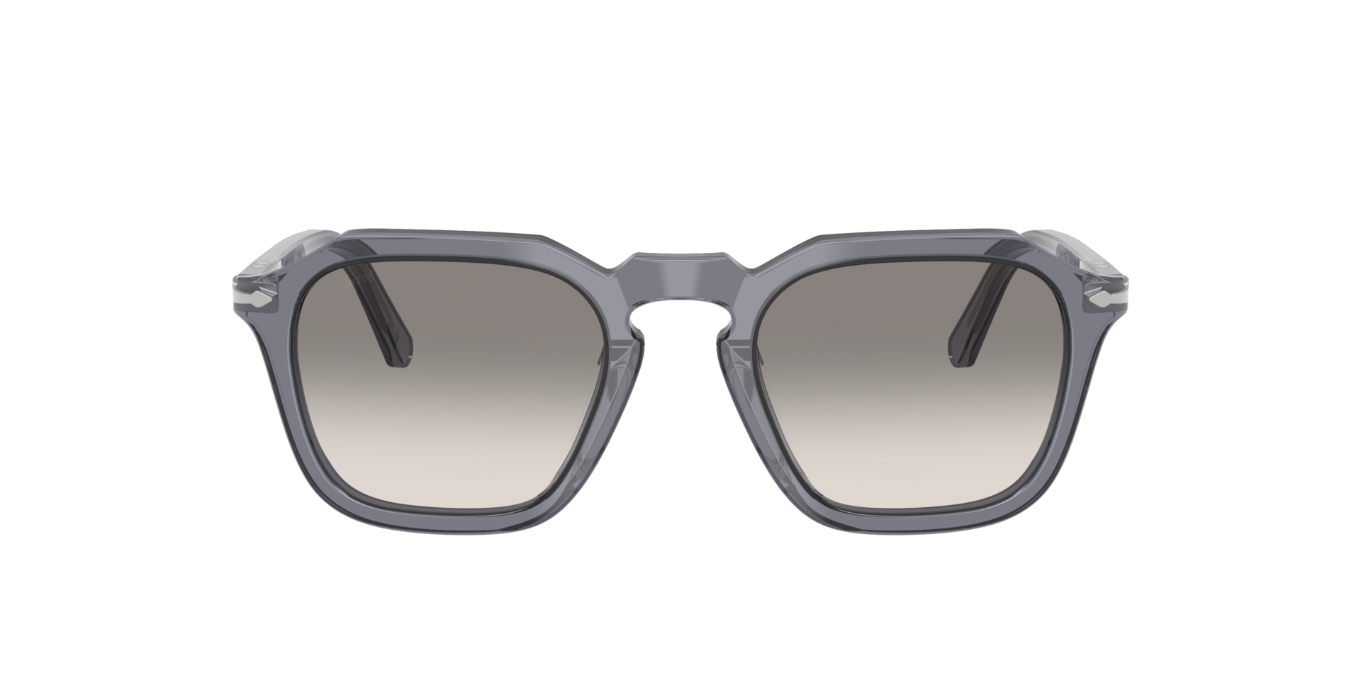 PO3292S Transparent Ocean AcetaatSunglass Frames van B24, met getinte lenzen