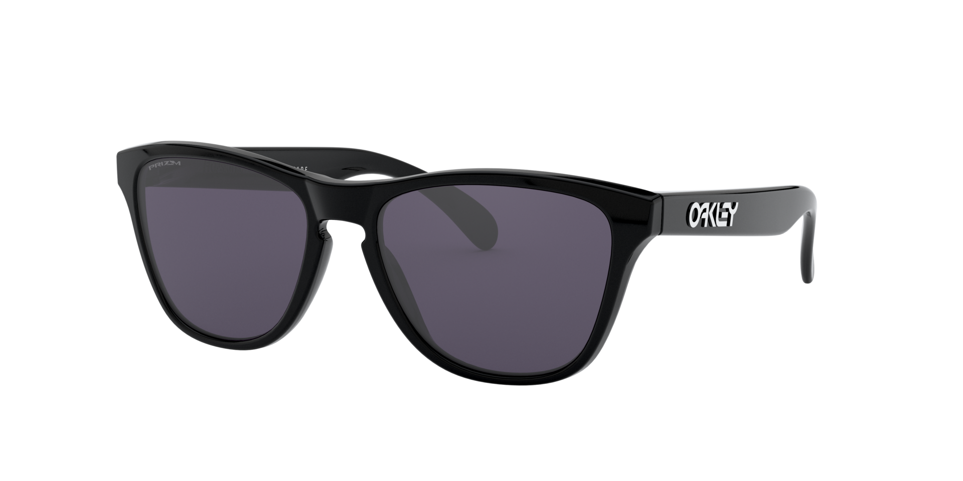 Frogskins™ XS (Youth Fit) Schwarz glänzend KunststoffSunglass Frames von B24, Dreiviertelansicht