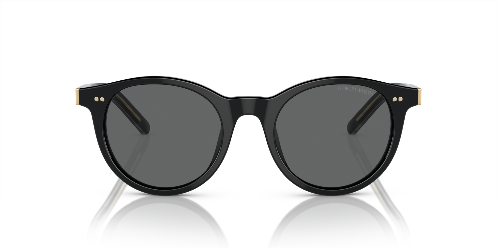 AR8199U Zwart AcetaatSunglass Frames van B24, Vooraanzicht