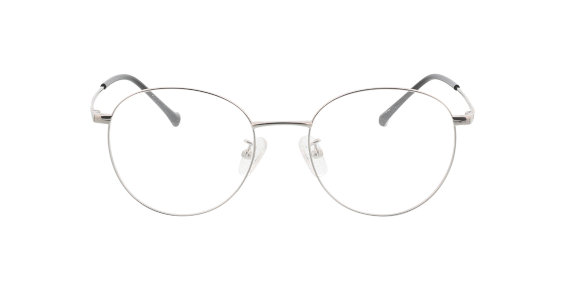 Charlottenburg Zilver MetaalEyeglass Frames van B24, Vooraanzicht