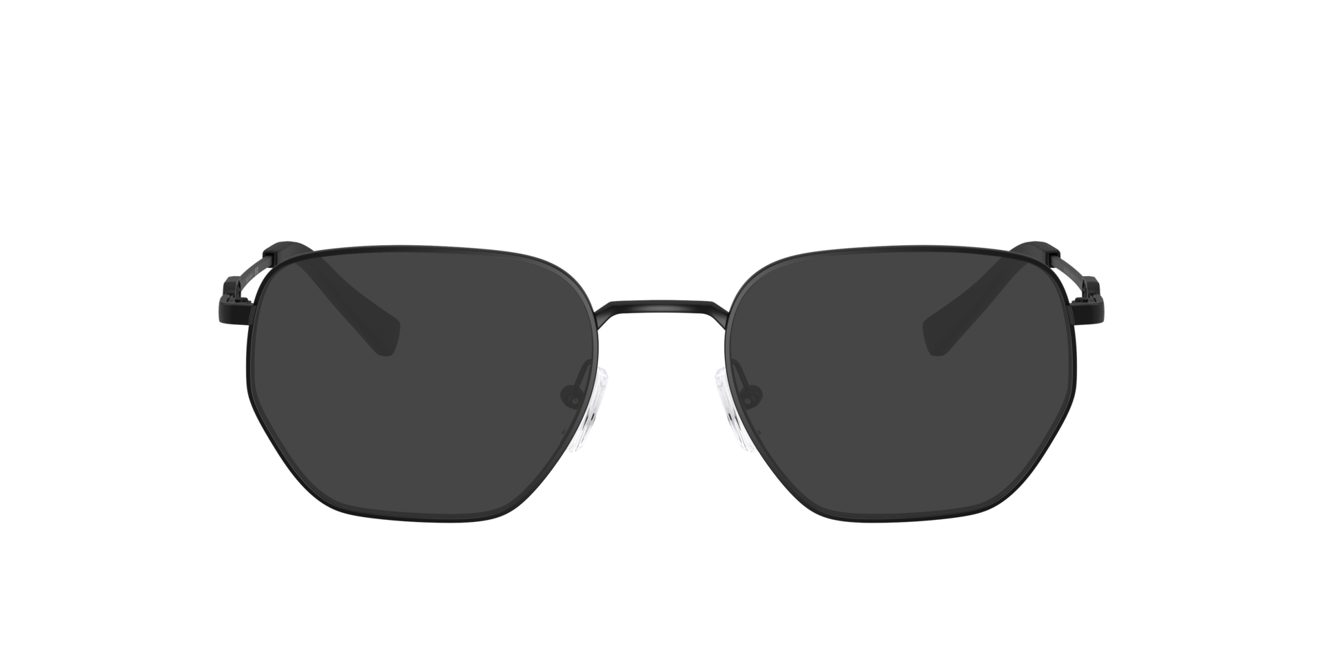 AX1074 Matzwart MetaalEyeglass Frames van B24, met getinte lenzen