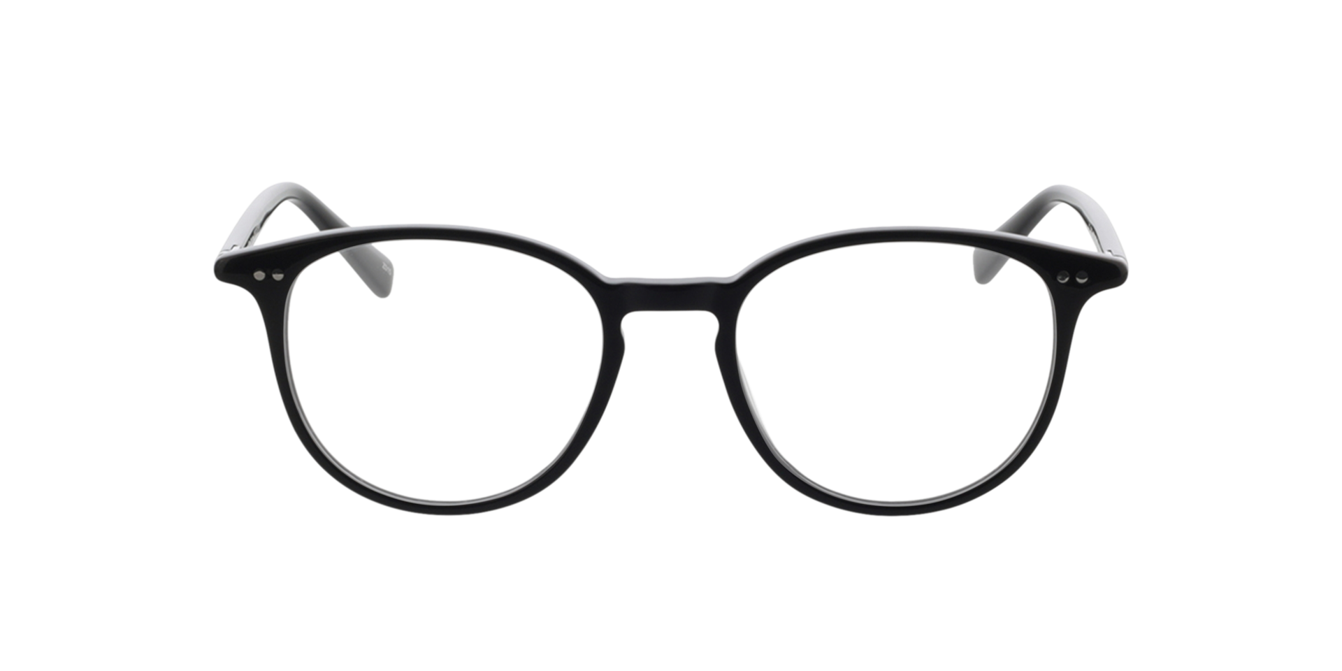 Serena Schwarz AcetatEyeglass Frames von B24, Vorderansicht