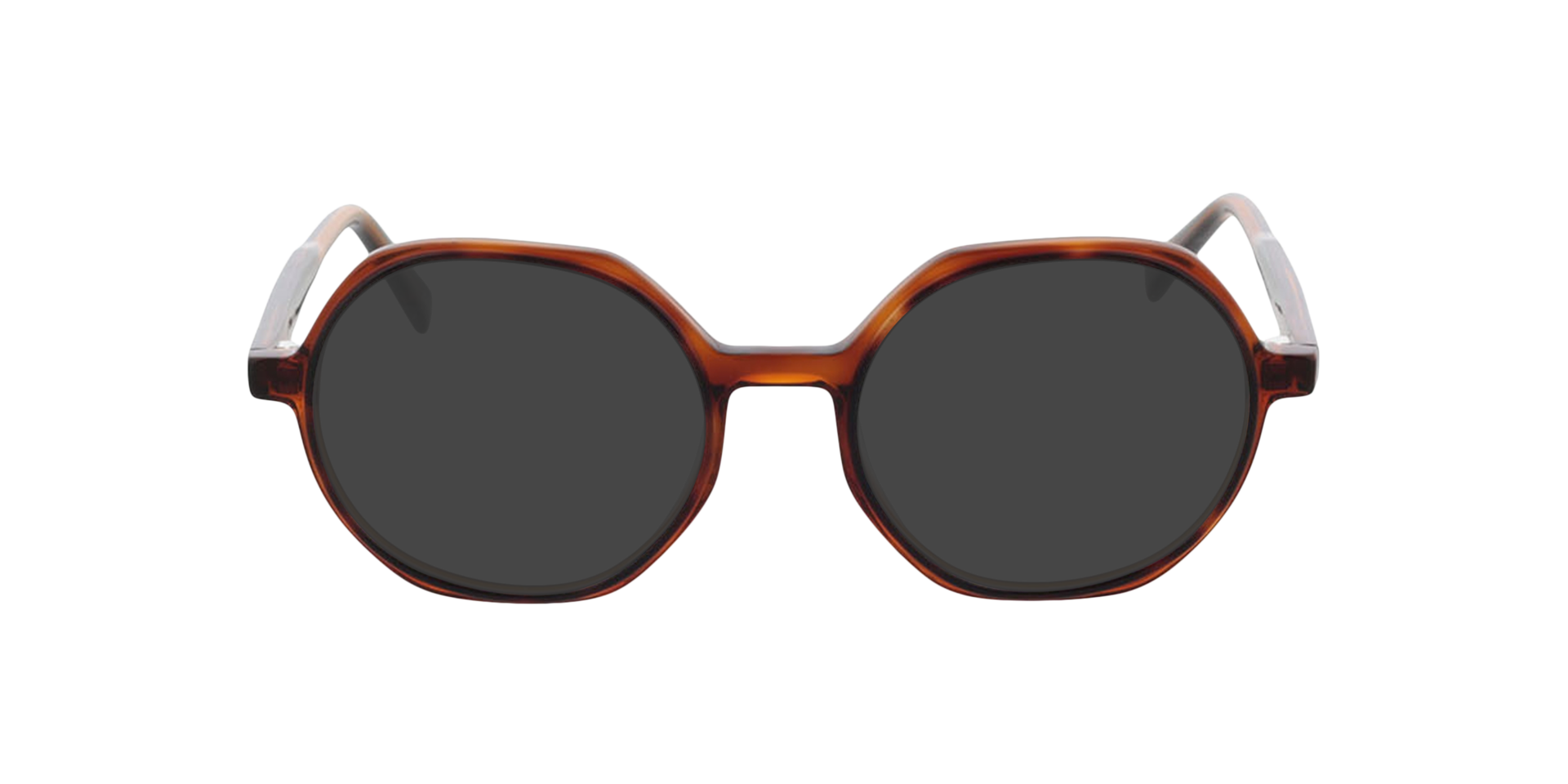 Tweelaags Havana / bruin Toledo -  Acetate Zonnebrillen