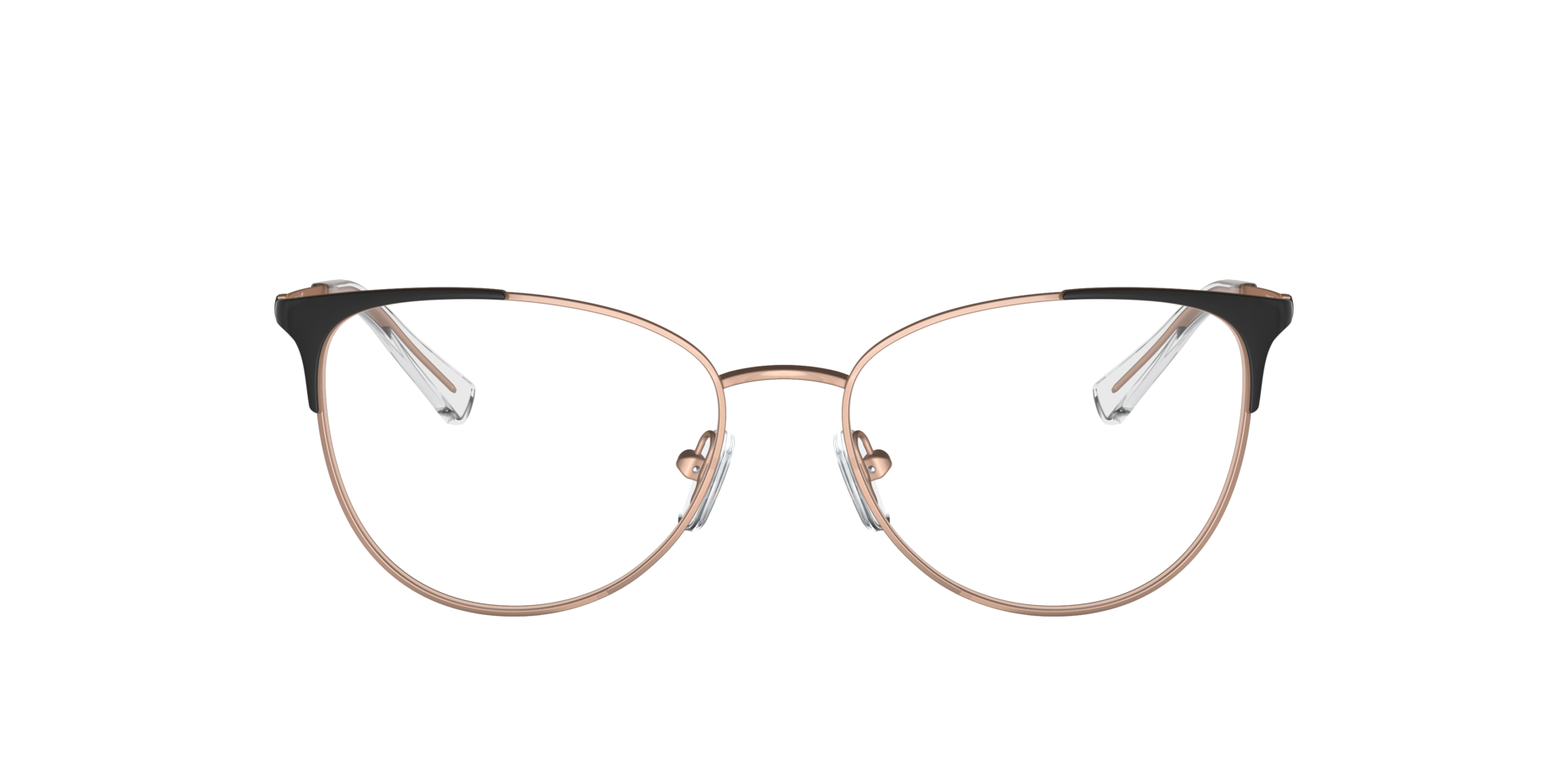 Matte Rose Gold And Black AX1034 -  Metal Brillen