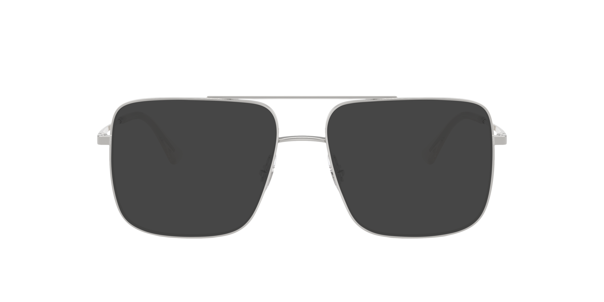 RB3758V Zilver MetaalEyeglass Frames van B24, met getinte lenzen