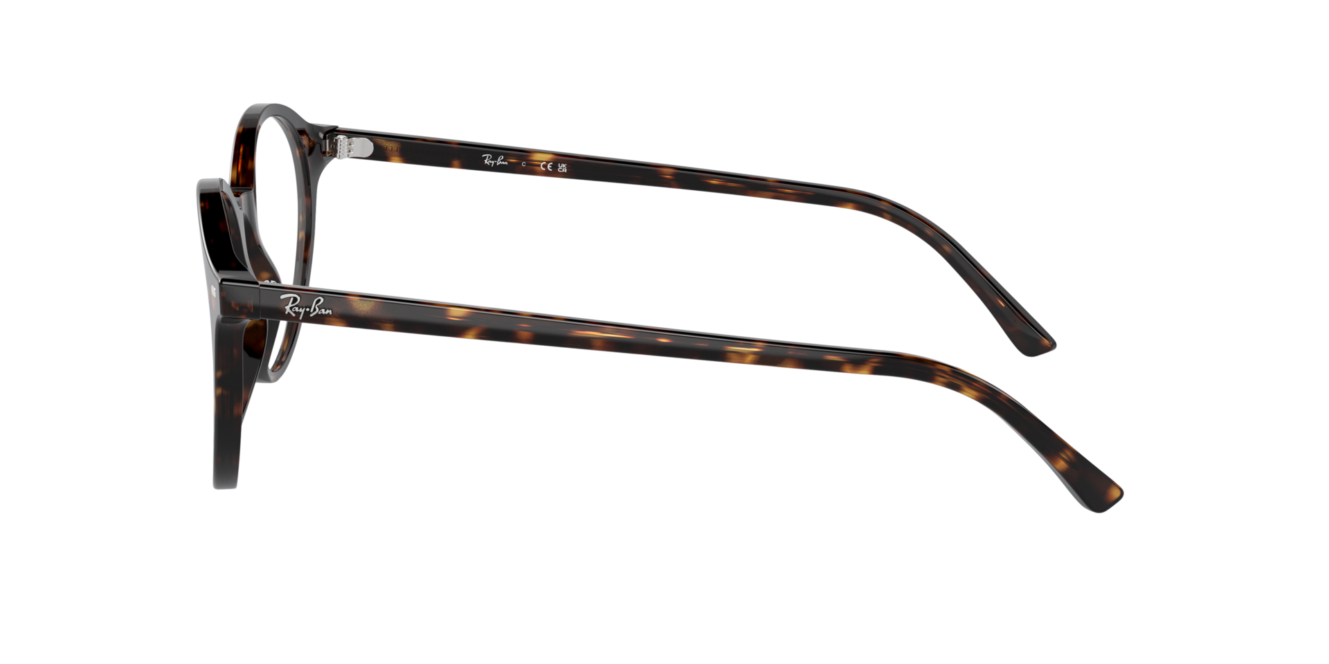 RB5430 Havana AcetaatEyeglass Frames van B24, Zijaanzicht