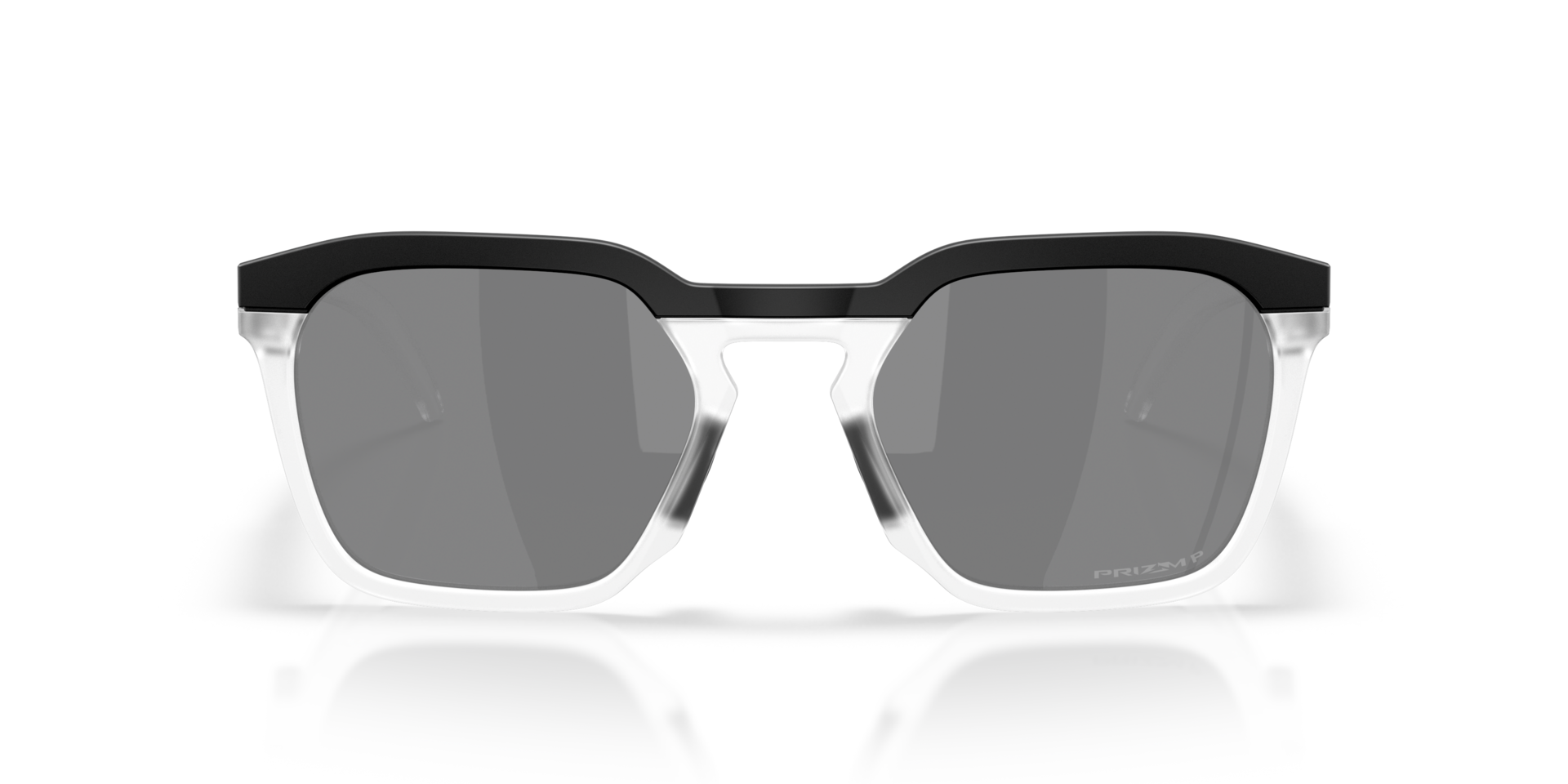 HSTN SQ Matt Schwarz KunststoffEyeglass Frames von B24, Vorderansicht