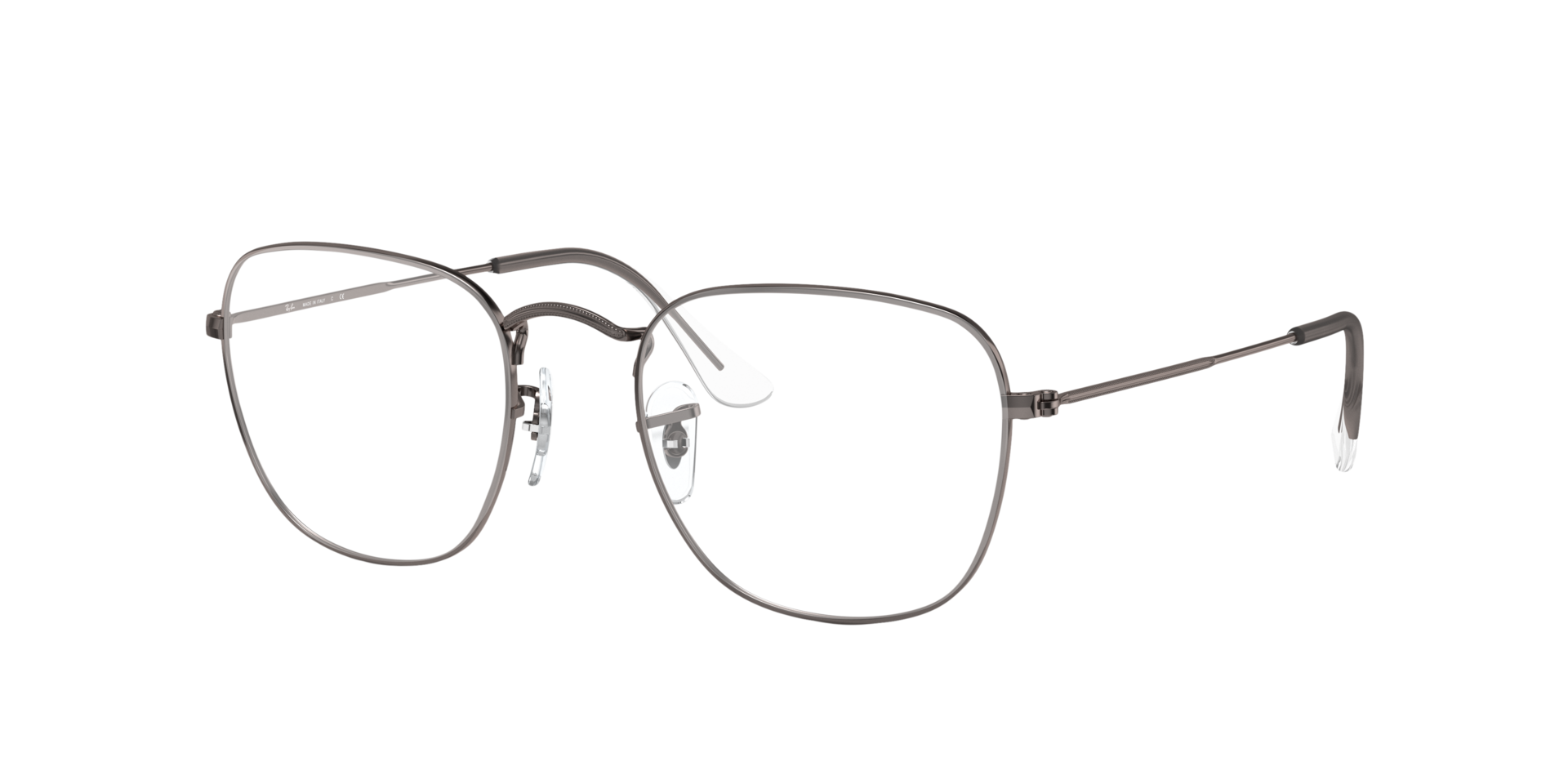 RB3857V Gunmetal MetallEyeglass Frames von B24, Dreiviertelansicht