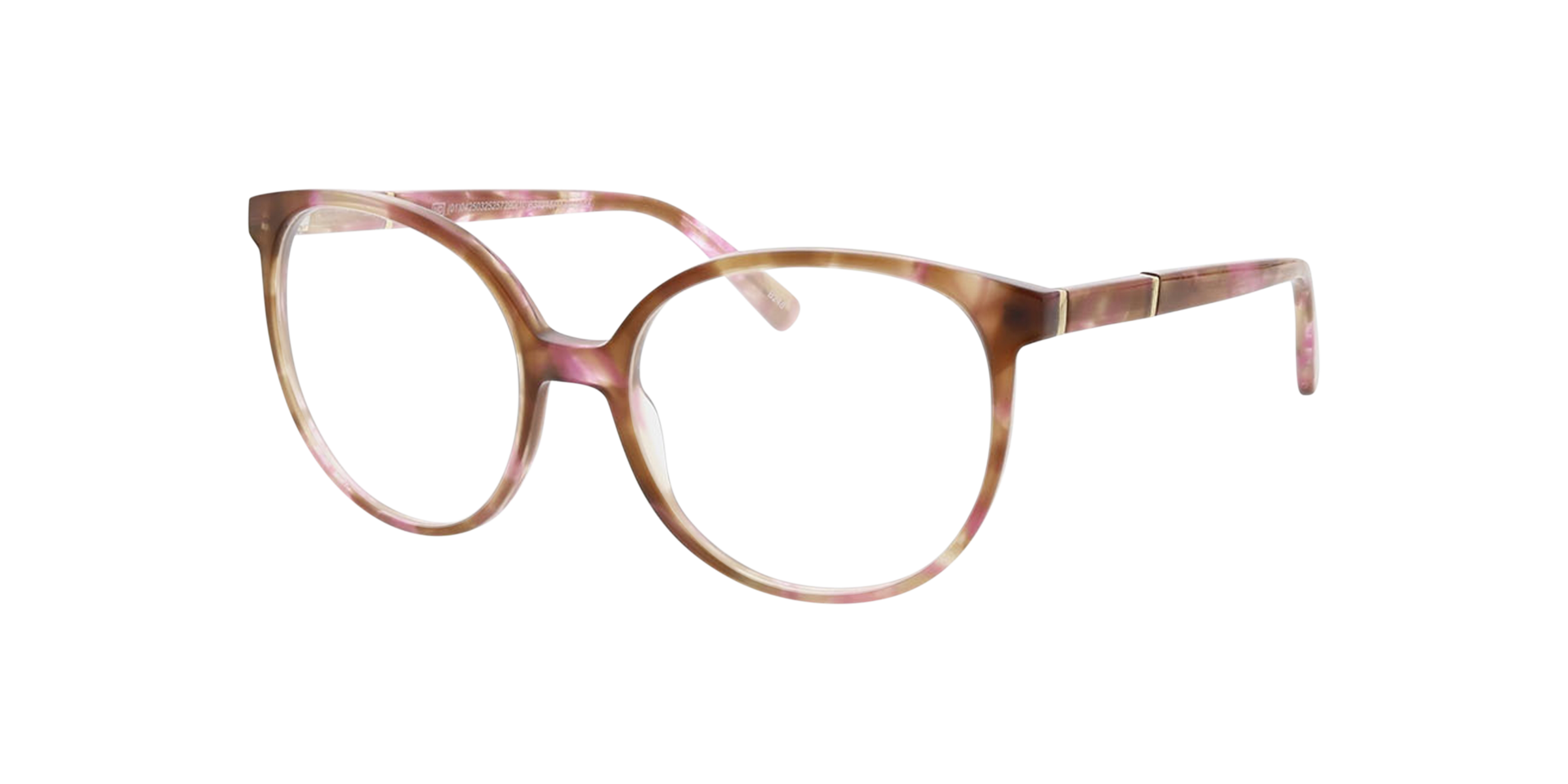 Caroline Roze Havana AcetaatEyeglass Frames van B24, Hoekweergave