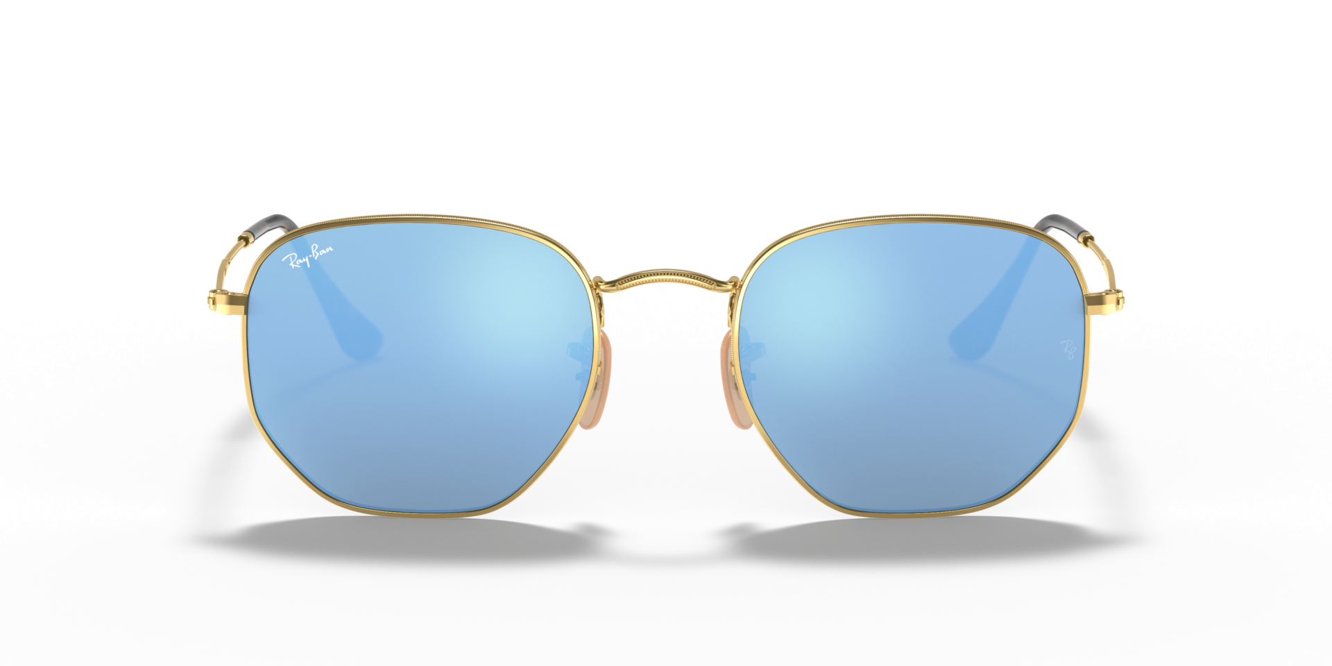 RB3548N Arista Gold MetallSunglass Frames von B24, Vorderansicht