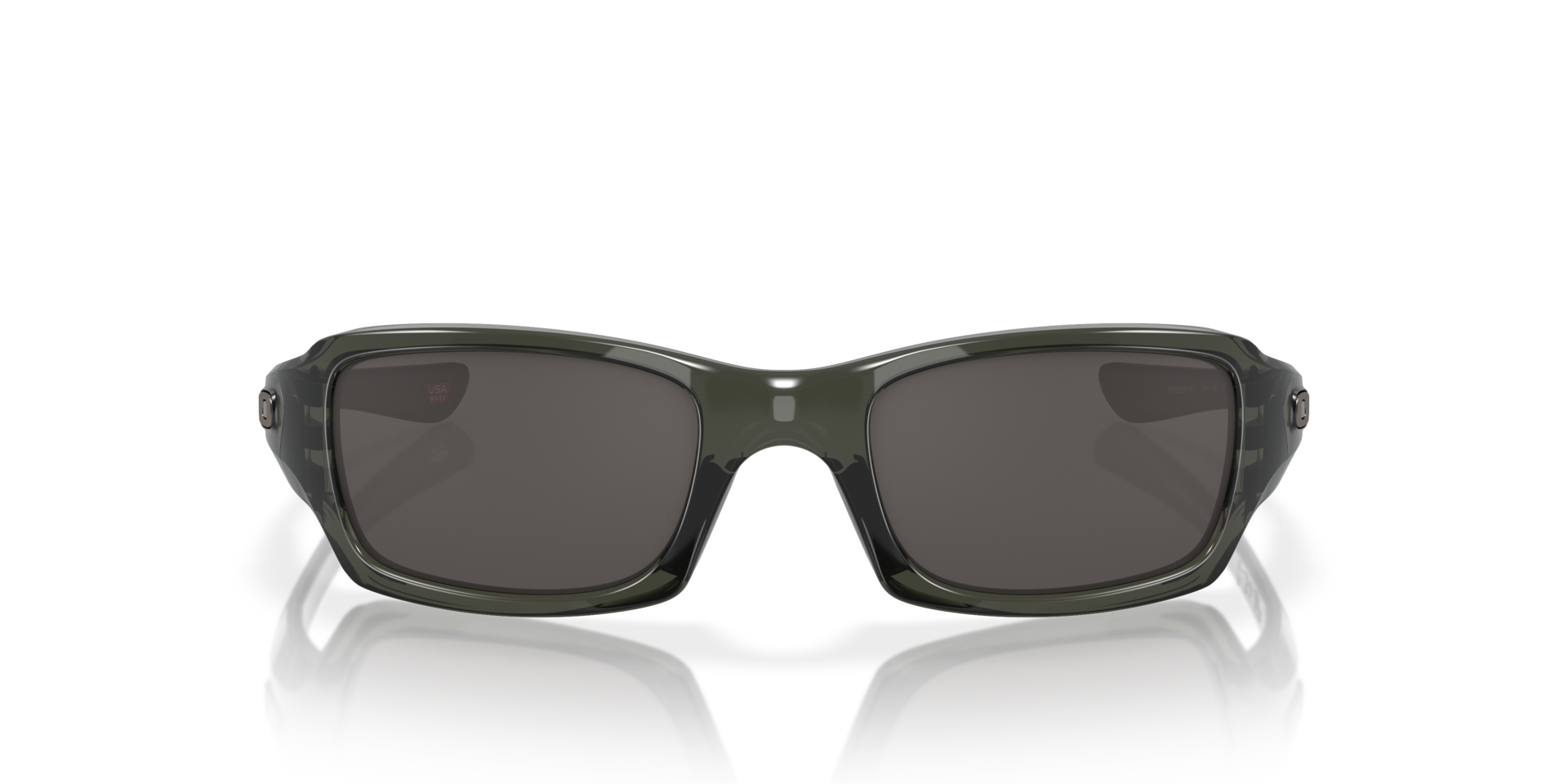 Fives Squared® Grau Rauch KunststoffSunglass Frames von B24, Vorderansicht