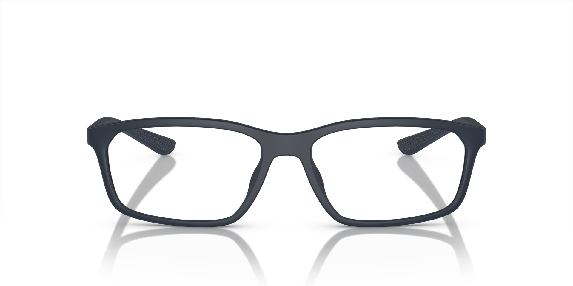 AX3108U Matblauw KunststofEyeglass Frames van B24, Vooraanzicht
