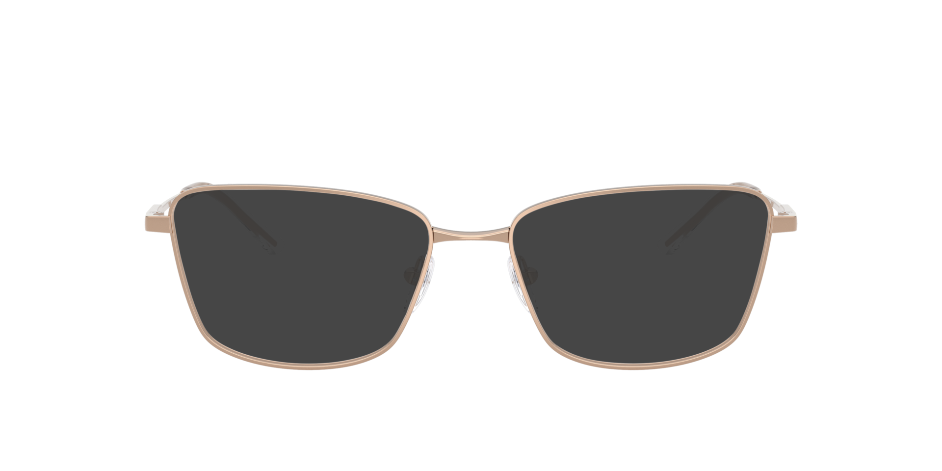 EA1185B Glanzend Roségoud MetaalEyeglass Frames van B24, met getinte lenzen