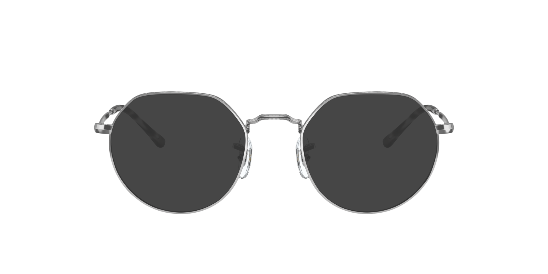 RB6465 Silber MetallEyeglass Frames von B24, mit getönten Gläsern