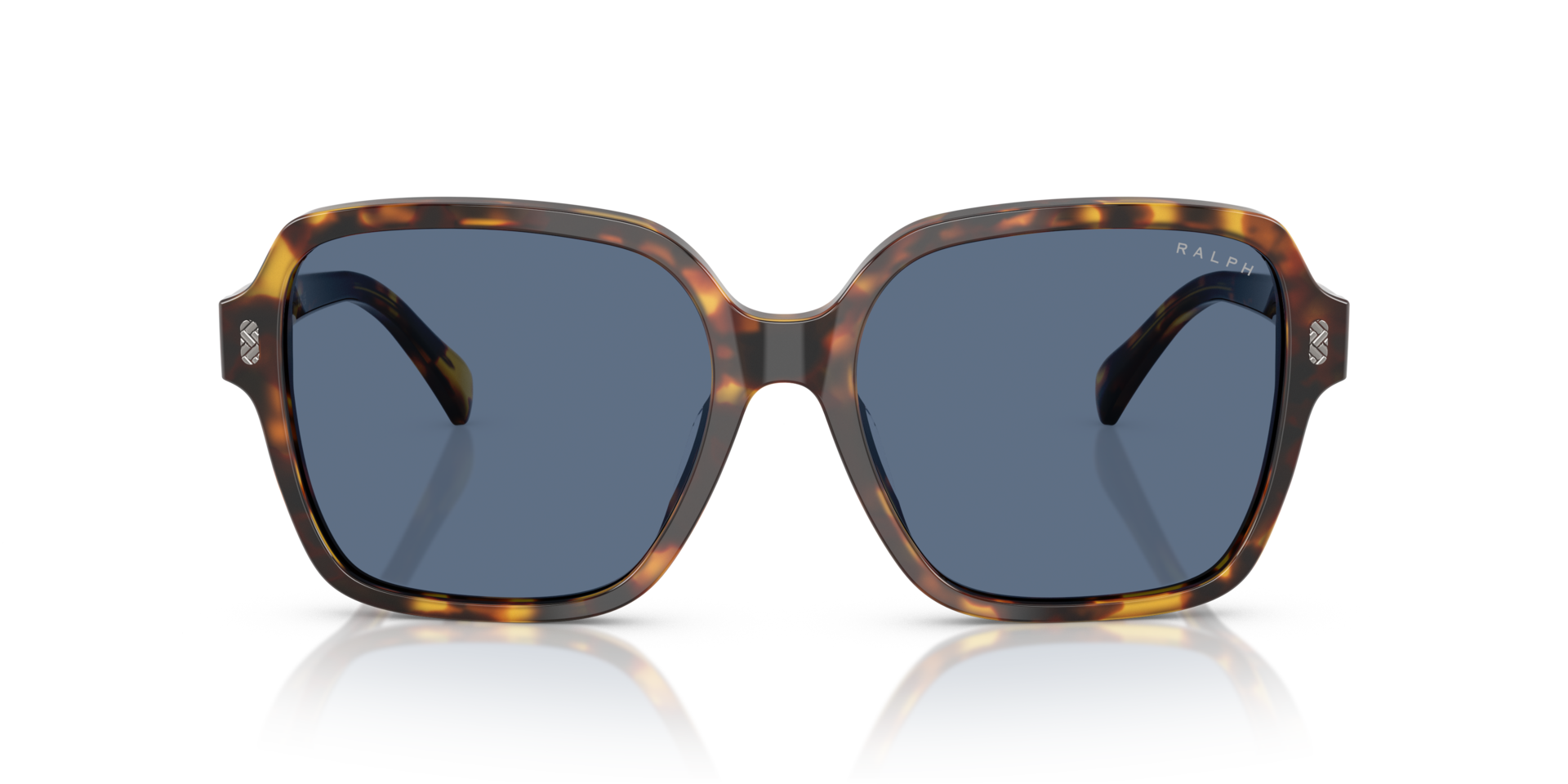 RA5304U Glanzend Havana AcetaatSunglass Frames van B24, Vooraanzicht