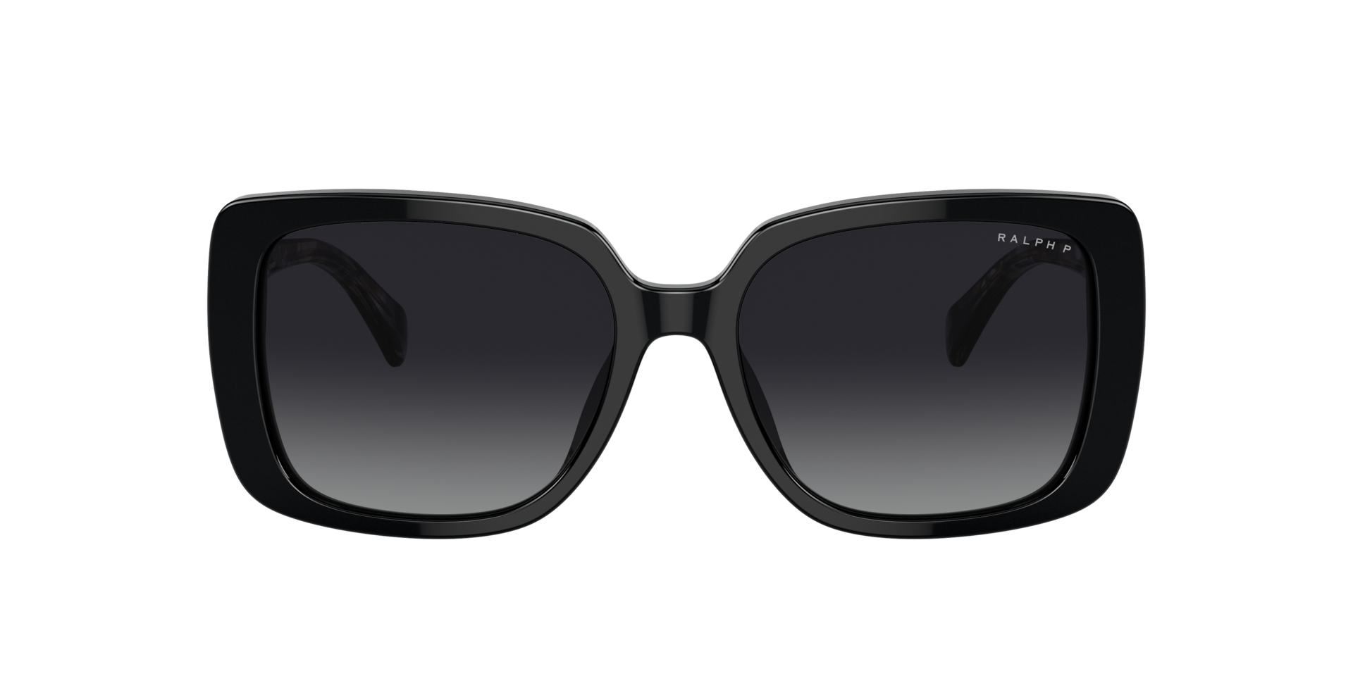 RA5298U Glanzend zwart AcetaatSunglass Frames van B24, met getinte lenzen