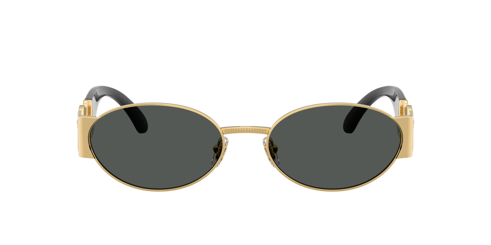 VE2299 Goud MetaalSunglass Frames van B24, met getinte lenzen