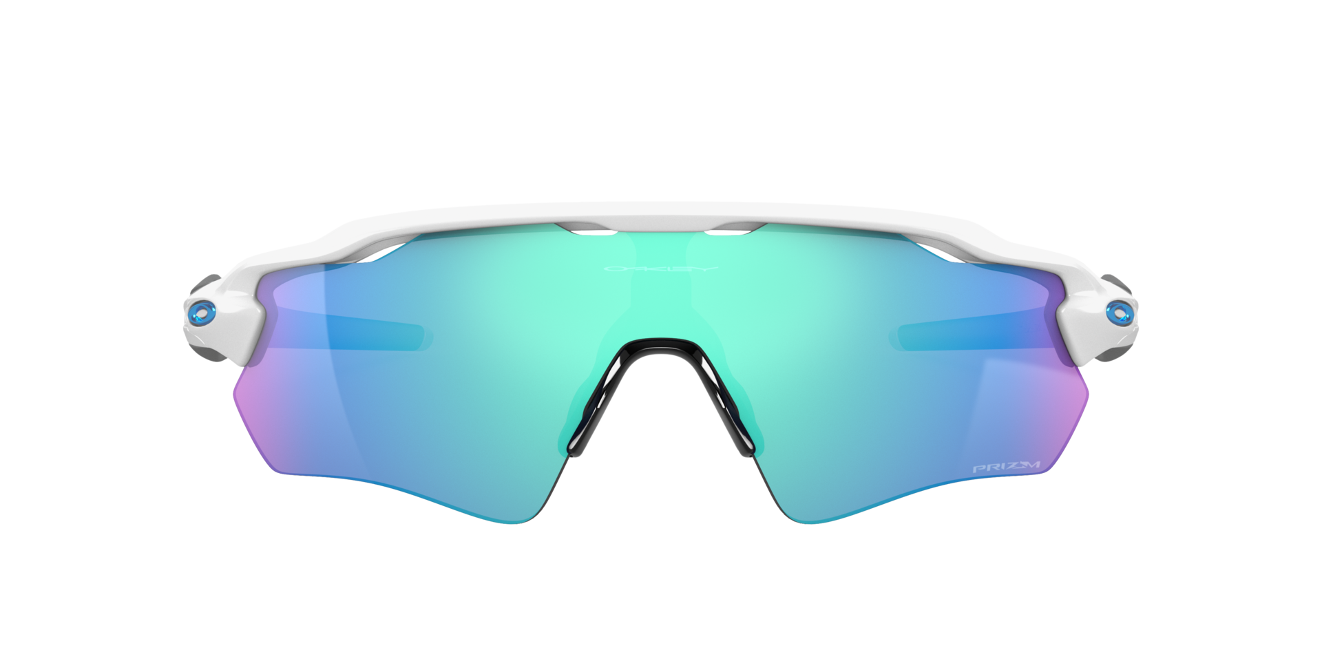 Radar® EV Path® Team Colors Glanzend wit KunststofSunglass Frames van B24, met getinte lenzen