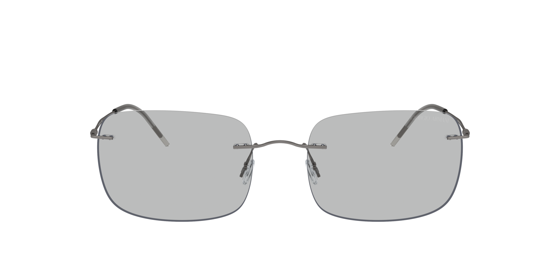 AR1512M Mat Staalgrijs MetaalSunglass Frames van B24, met getinte lenzen