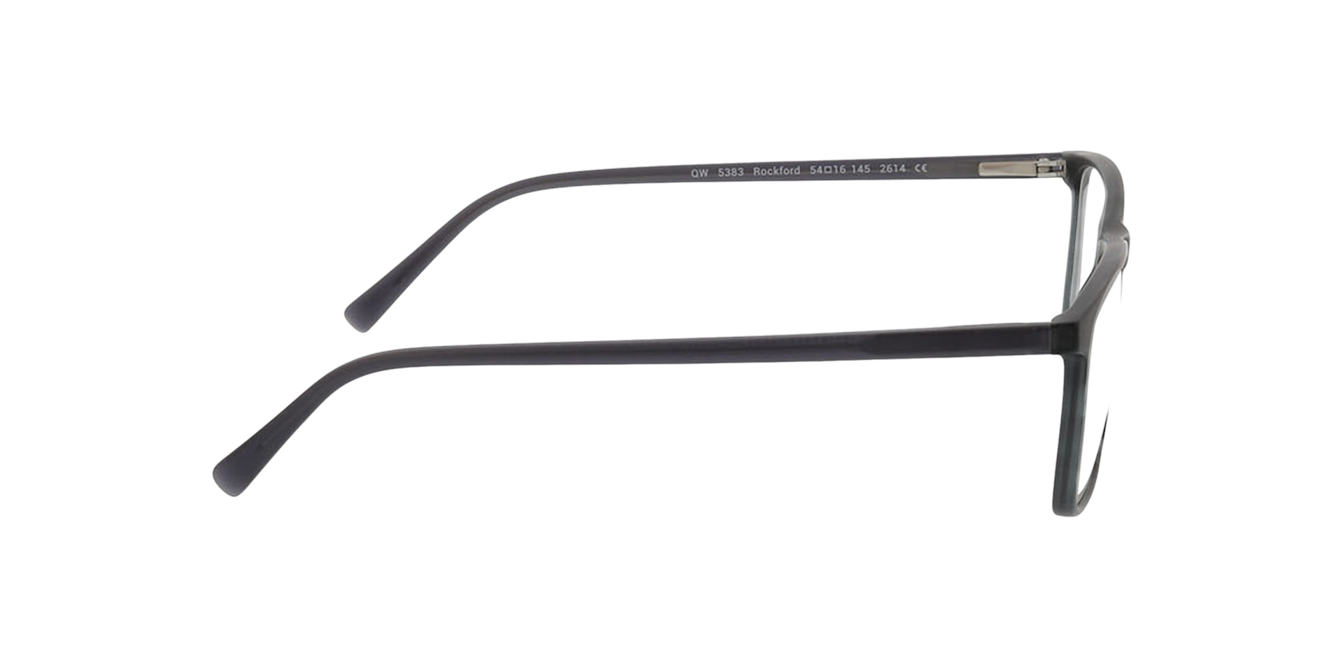 Rockford Grijs Havana  &  kristal grijs KunststofEyeglass Frames van B24, Zijaanzicht